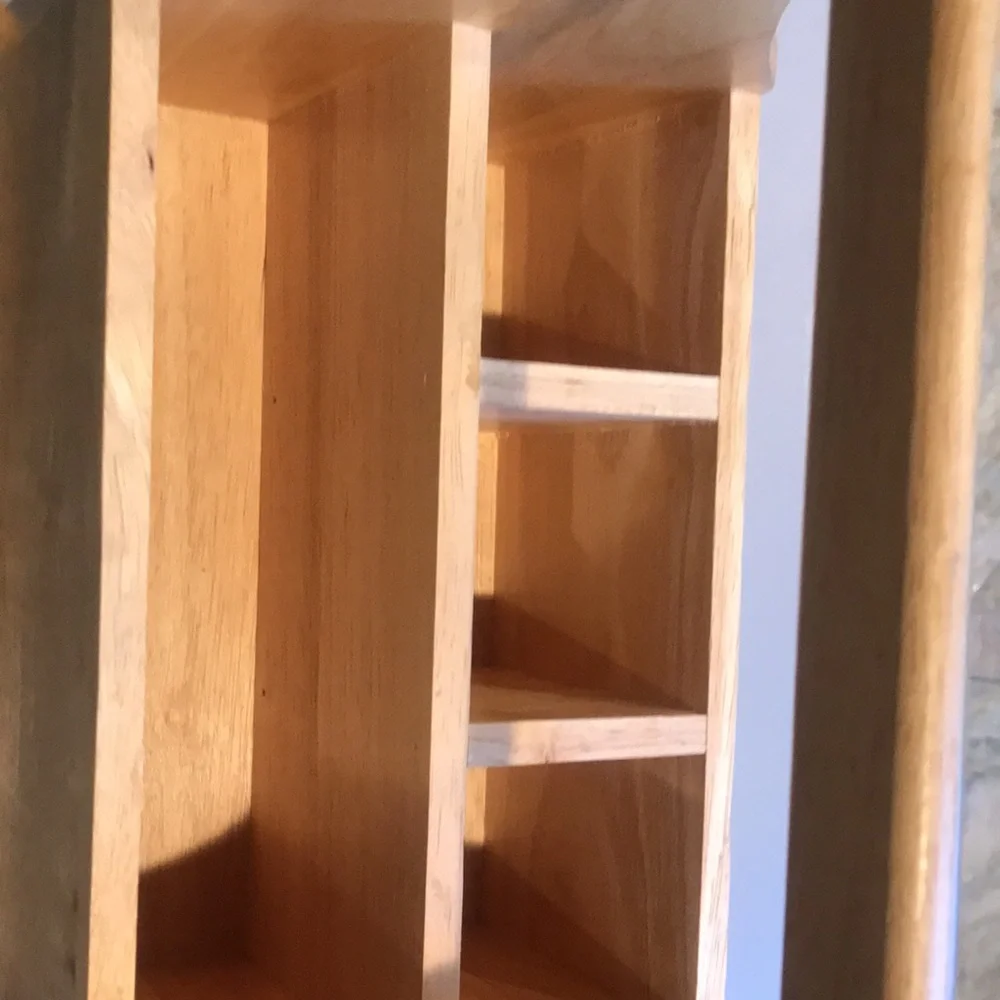 Utensil Holder Wood